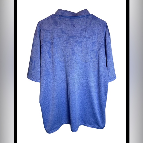 Set Of 2 Tommy Bahama IslandZone Palm Coast Isles Short Sleeve Shirts Size XL - Picture 8 of 9